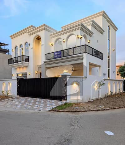 10 Marla Brand New Classical Design Corner + Park Facing House For Sale | 5 Beds | Prime Location | Demand 410 Lac