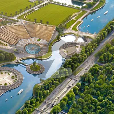 28 Kanal Farmhouse Land For Sale Front Natural Club & Resort - 3KM From Zero Point Canal Expressway to Carpt Road