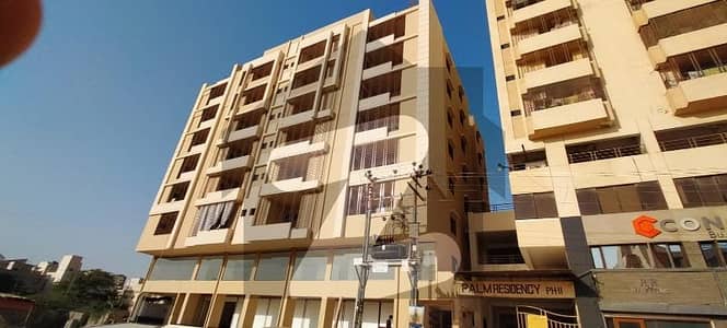 Kings Palm Residency 2 bed drawing Dining Appartment For Rent Block 3a Gulistan-e-Jauhar