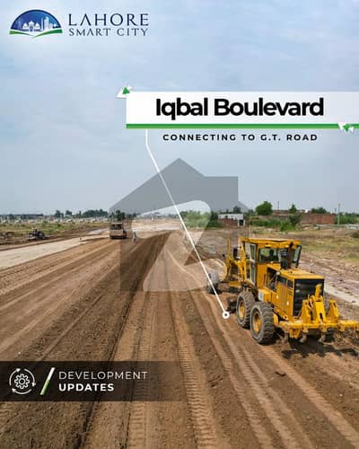 5 Marla Prime Location Plot For Sale Lahore Smart City, Overseas Block