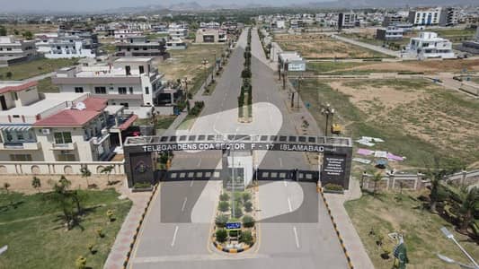 ٹیلی گارڈنز ٹی اینڈ ٹی ای سی ایچ ایس ایف ۔ 17,اسلام آباد میں 1 کنال رہائشی پلاٹ 1.75 کروڑ میں برائے فروخت۔