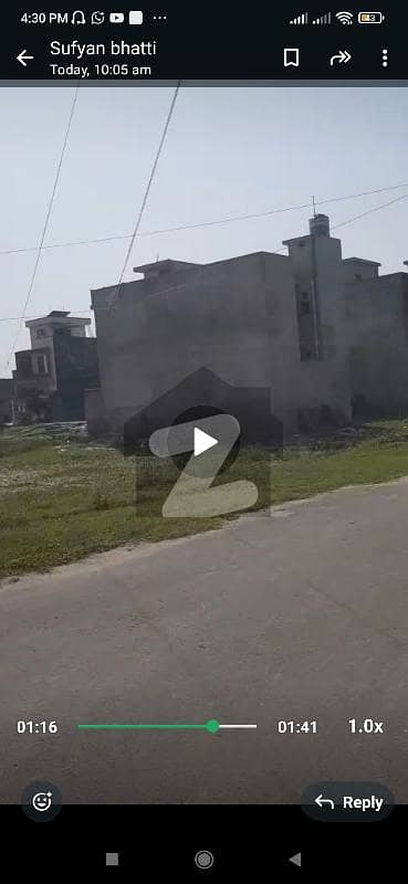 4 Marla prime location plot A block