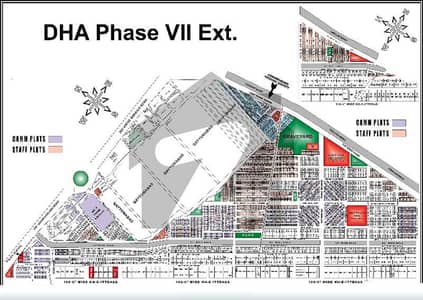ڈی ایچ اے فیز 7 ایکسٹینشن ڈی ایچ اے ڈیفینس,کراچی میں 4 مرلہ رہائشی پلاٹ 3.2 کروڑ میں برائے فروخت۔