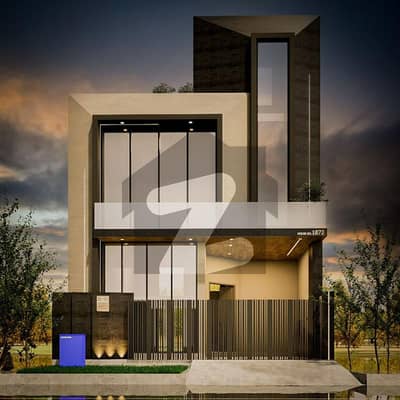 5 Marla Beautiful Designer House Grey Sturcture For Sale