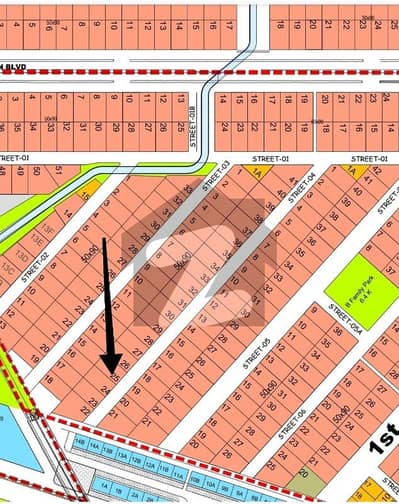 Plot no 23. Street 4. Sector B. DHA 5