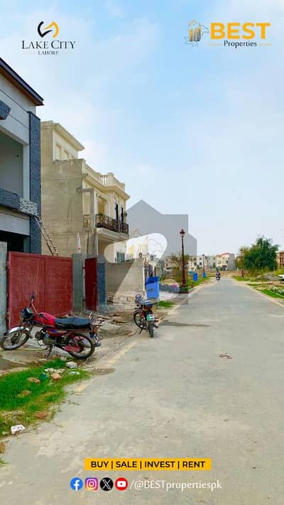 Prime investment Opportunity: 5 Marla Plot Near Park Prime Location in Block M7 C1 Lake City Lahore
