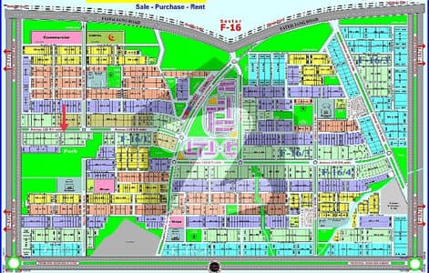 Prime Investment Opportunity 1 Kanal corner Plot in CDA Sector F-16/4, Islamabad