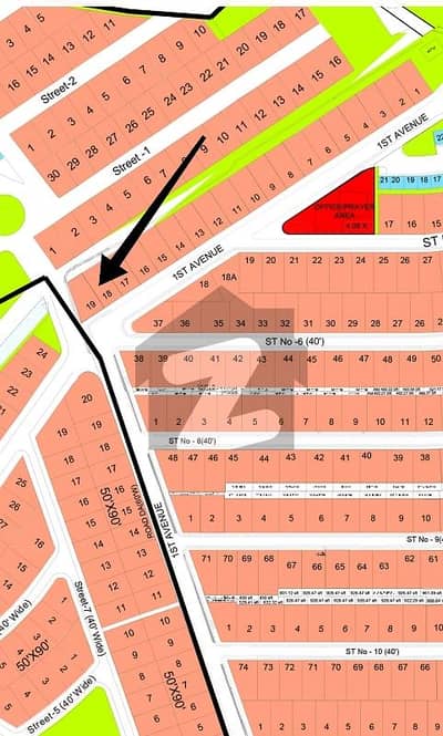 ڈی ایچ اے ڈیفینس فیز 4 ڈی ایچ اے ڈیفینس,اسلام آباد میں 1 کنال رہائشی پلاٹ 3.05 کروڑ میں برائے فروخت۔