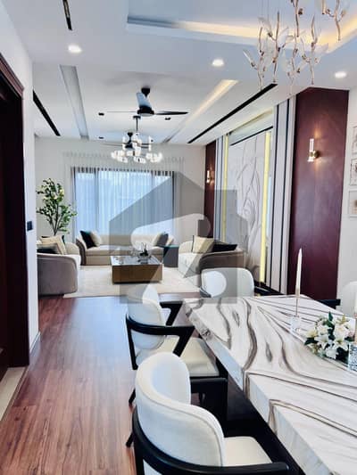 Dha Phase 8 500 Square Yard Brand New Bungalow 2+3 Bedroom With Basement Swimming Pool Semi Furnished House Top Of The Line West Open