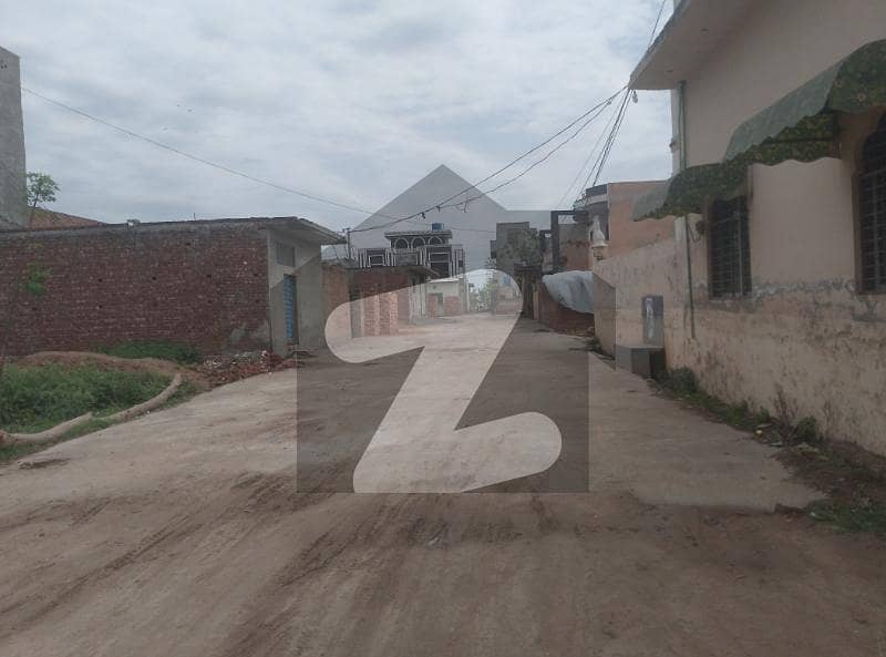 6 Marla Corner Plot On 30ft Road Located Back Side Grand Avenue Society ...