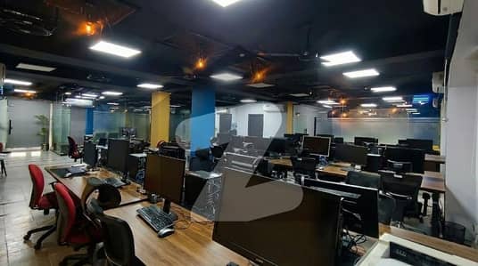 3000 Square Feet Furnished Office Available For Rent On Main Boulevard Gulberg