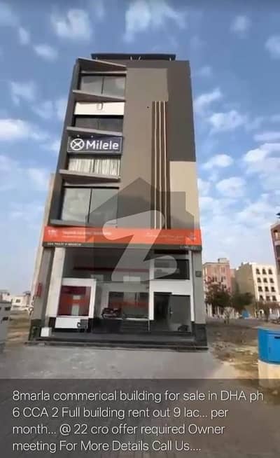 8 MARLA COMMERCIAL IS AVAILABLE IN DHA TOP LOCATION FOR COMMERCIAL PURPOSE. 8 MARLA COMMERCIAL IS AVAILABLE IN DHA TOP LOCATION FOR COMMERCIAL PURPOSE.