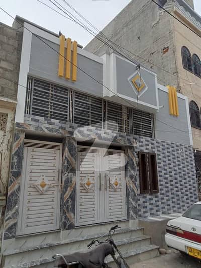 بھٹائی کالونی - بلاک ایچ بھٹائی کالونی,کورنگی,کراچی میں 3 کمروں کا 3 مرلہ مکان 1.4 کروڑ میں برائے فروخت۔