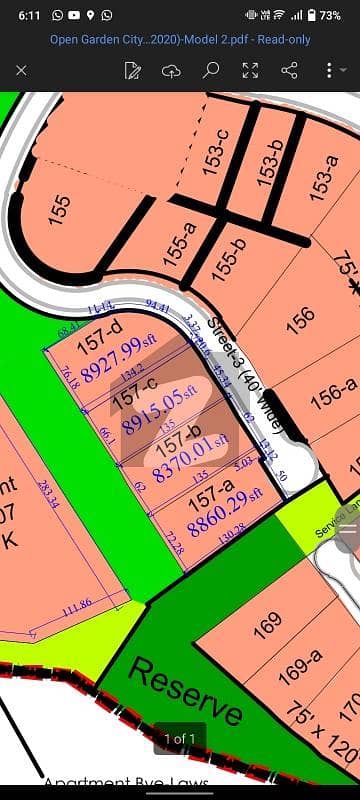 BAHRIA   GARDEN CITY | PRIME LOCATION| 900 SQ YARDS NEXT TO GOLF COURSE