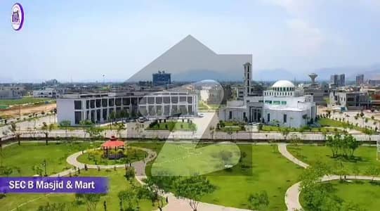 Park Open 1 kanal Beautiful Heighted Location Plot is Available for Sale in Sector-B DHA Pesh