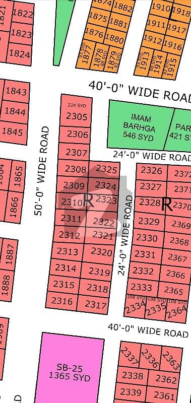 R-2319, 120 Sq Yard, Gold Block