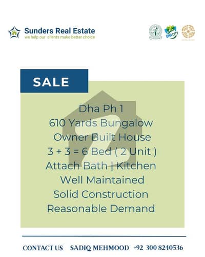 ڈی ایچ اے فیز 1 ڈی ایچ اے ڈیفینس,کراچی میں 6 کمروں کا 1 کنال مکان 9.5 کروڑ میں برائے فروخت۔