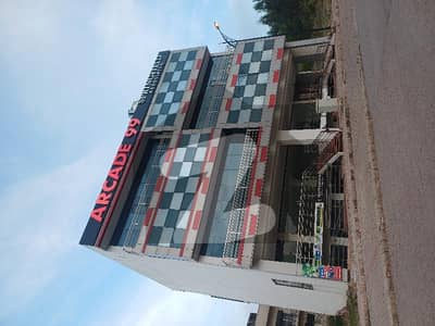 Lower Ground Shop at Arcade 99 by Springfield Associates at Sector N Commercial Bahria Enclave Islamabad. Located at open cut on main avenue.   Ideal for investment.