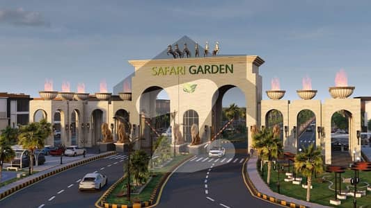 5 Marla Residential Plot for Sale in Safari Garden Easy 4 Year Installment Plan | Prime Location
