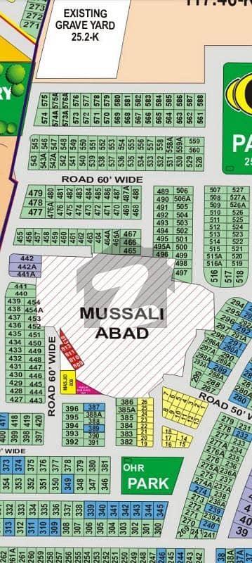10 Marla Residential plot prime location of LDA