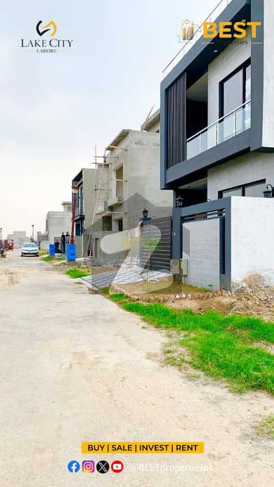 5 Marla Plot Near Park Prime Location in Block M7 C1 Lake City Lahore