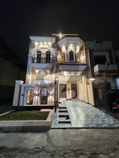 5 Marla Brand New Luxury Double Storey 2 Kitchen Spanish Style Well Stylish House Available For Sale By Fast Property Services In Johertown Lahore With 5 Beds Available