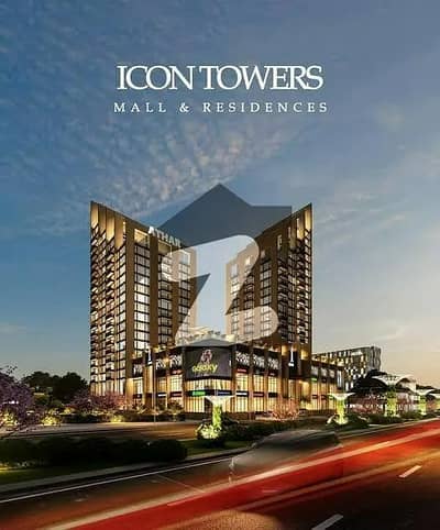 Studio Apartment for Sale in Icon Mall & Towers Bahria Town Lahore | Easy Installment Plan| Price Negotiable