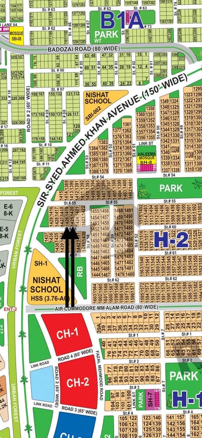 1 Kanal Sector H Prime Location Pair Plot'S Available For Sale