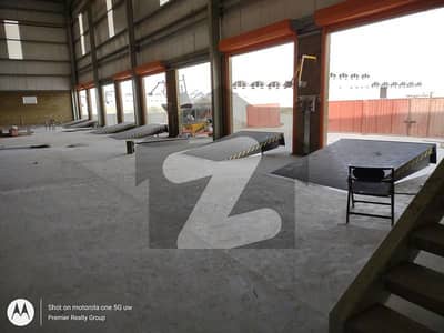 2.77 Acre Industrial Warehouse with 9 Docks in Korangi Industrial Area