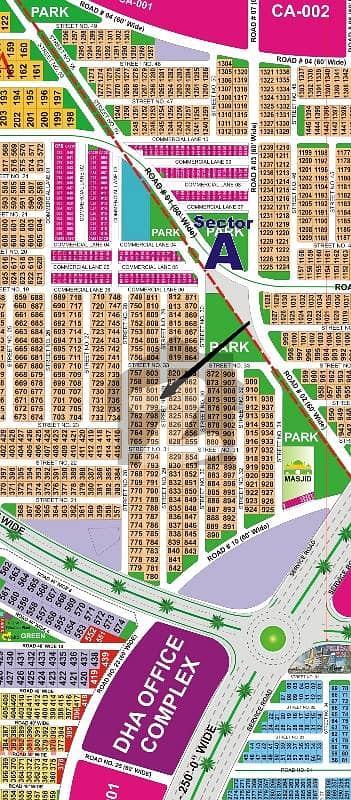 ڈی ایچ اے ڈیفنس ۔ سیکٹر اے ڈی ایچ اے ڈیفینس,بہاولپور میں 1 کنال رہائشی پلاٹ 68.0 لاکھ میں برائے فروخت۔