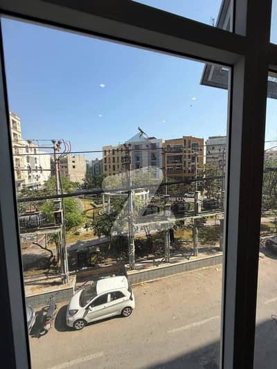 3 Bed DD with Lift at Ittehad Commercial 1st Floor Park Facing DHA Phase 6