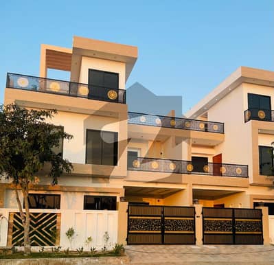 7 Marla Brand New Luxury Park Facing House For Sale In Saremco Garden Sargodha