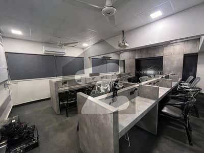 Office Available For Rent In Nazimabad No 3 Block B Main Green line Bus Road Facing