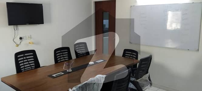 24/7 Operational Prime Semi-Furnished Office 1360 Sq. Ft. I. I. Chundrigar