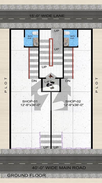 ڈی ایچ اے فیز 7 ایکسٹینشن ڈی ایچ اے ڈیفینس,کراچی میں 2 مرلہ Studio فلیٹ 90.0 لاکھ میں برائے فروخت۔
