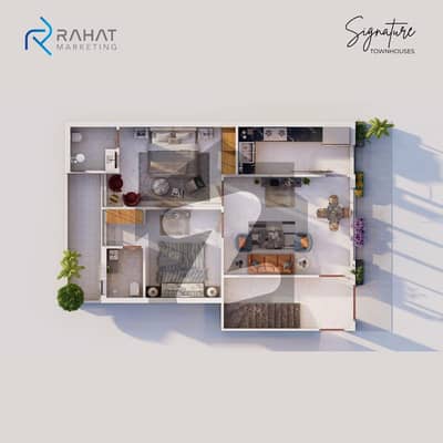 اتحاد ٹاؤن فیز ١ اتحاد ٹاؤن,رائیونڈ روڈ,لاہور میں 2 کمروں کا 5 مرلہ فلیٹ 1.1 کروڑ میں برائے فروخت۔