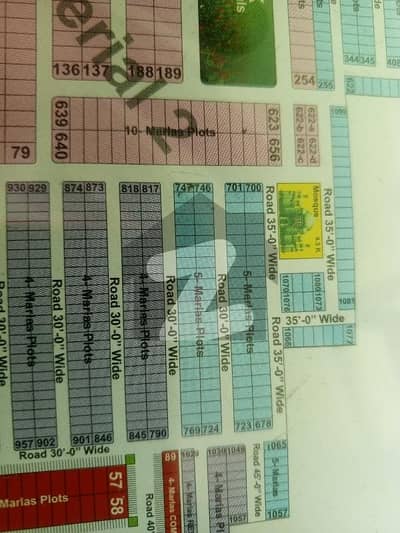 پیراگون سٹی - امپیریل 2 بلاک پیراگون سٹی,لاہور میں 5 مرلہ رہائشی پلاٹ 1.05 کروڑ میں برائے فروخت۔