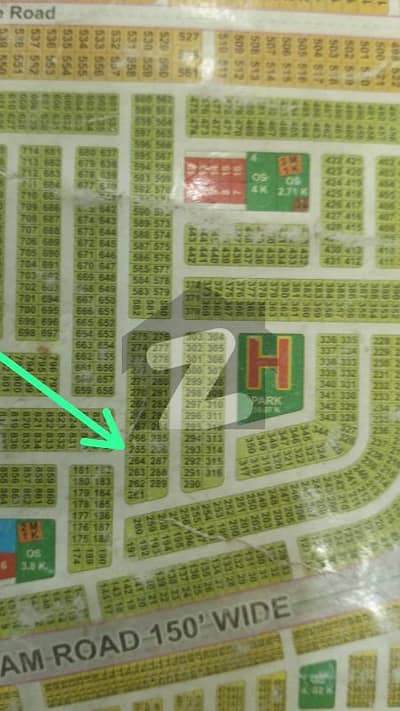 10 Marla Plot for Sale in H Block, LDA City Lahore Offer Required