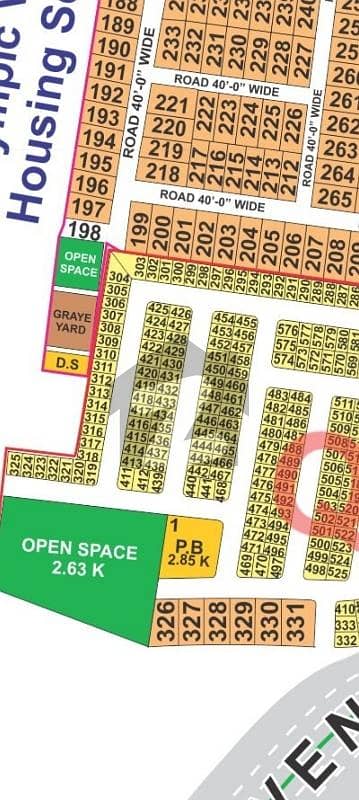 LDA city Lahore Q block 5 Marla plot for sale