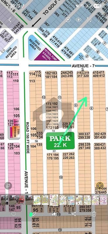 1 Kanal Residential Plots Hottest Location Ideal Plot Available For Sale At Affordable Price In DHA Phase 6 L Block.