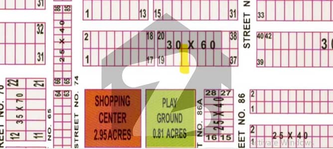 جی ۔ 14 اسلام آباد میں 8 مرلہ رہائشی پلاٹ 3.5 کروڑ میں برائے فروخت۔