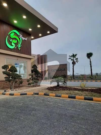 Ideal Prime Location 10 Marla Residential Plot Available In Royal Palm City, Gujranwala