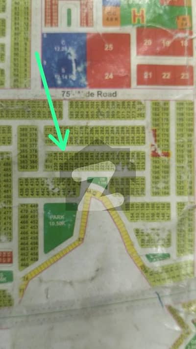 Prime Location 10 Marla Plot for Sale in L Block, LDA City Lahore