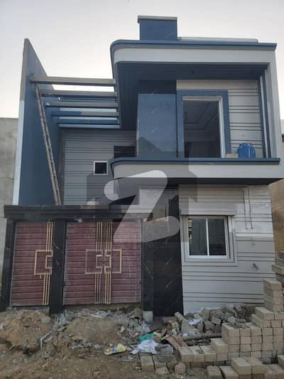 Saima Arabian Villas 120-Yard Next To Corner West Open Ground Plus One Under Construction House For Sale