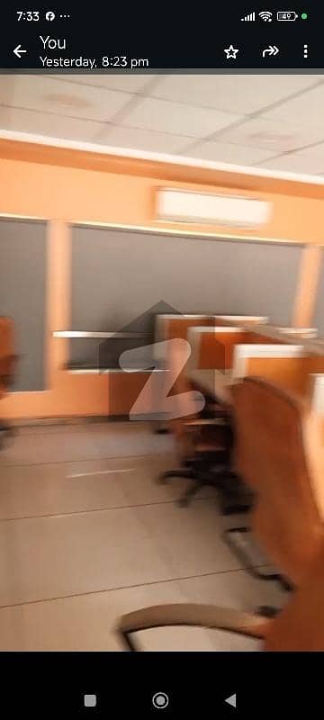 6000 sq ft office available for rent VIP location of shahraefaisal.