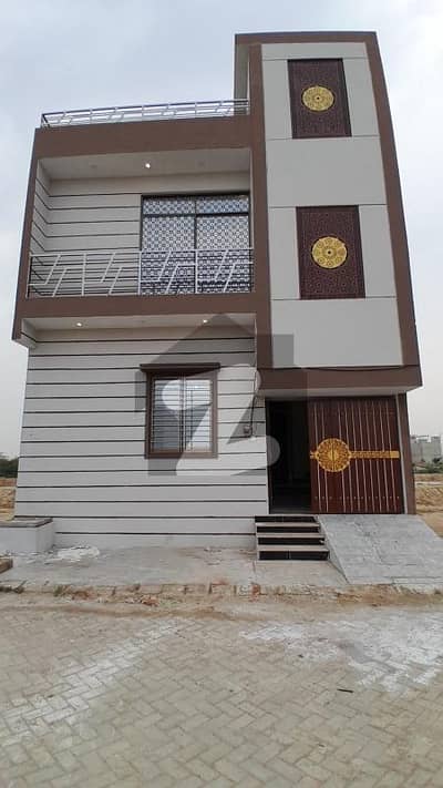 ملیر ٹاؤن ریزیڈینسی ملیر,کراچی میں 3 مرلہ مکان 1.15 کروڑ میں برائے فروخت۔