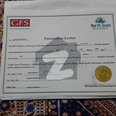 Plot For Sale GFS Builders And Developers North Karachi All Dues Clear Best For Investment And Residency