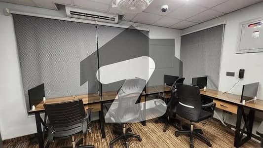 FULLY FURNISHED OFFICE WITH FULLY STAND BY GENRETOR IS AVAILABLE ONTHE RENT IN THE 24/,7 COMMERCIAL BUILDING AT SHAHRE E