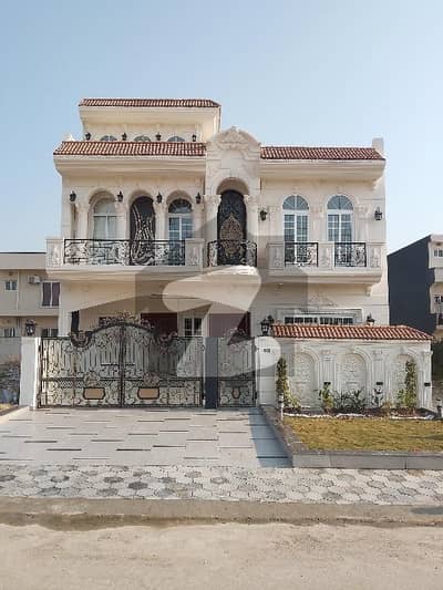 Park Faceing Brand New Ultra Luxury Margalla Hills View Spanish Style House Available For Sale Located D-12 Islamabad