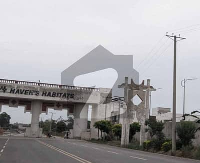 Haven habitat canal Road Faisalabad 22 marly plot for sale